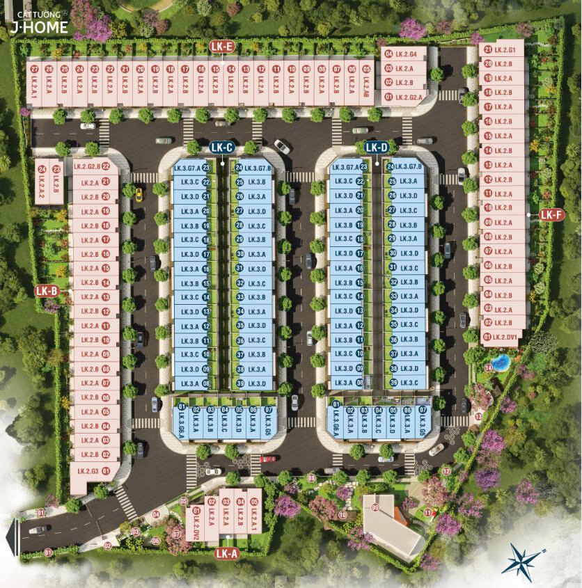 Xem phân lô Full cát Tường J Home Xem phân lô Full cát Tường J Home